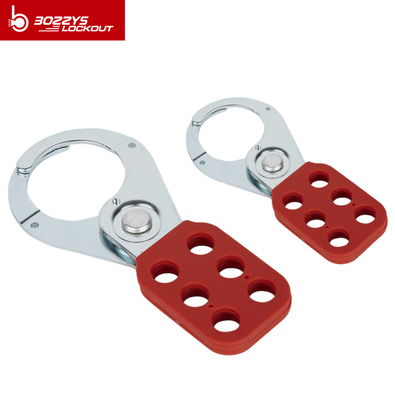 PA Coated Steel Safety Lockout Tagout Hasp for Industrial Safety