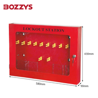 BOSHI 30 Padlocks Customized Positions Safety Lockout Management Station