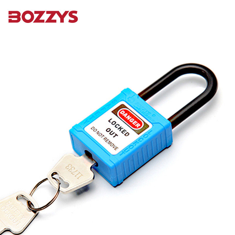 Chrome Plating Metal Shackle Safety Lockout Padlocks All Colorsw