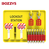 New BOSHI Durable Arrival Plastic PE Safety Open Lockout Stations