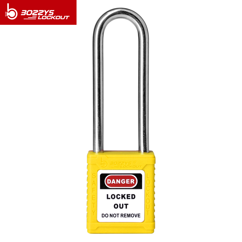 Long Shackle Safety Steel Shackle Padlock G22