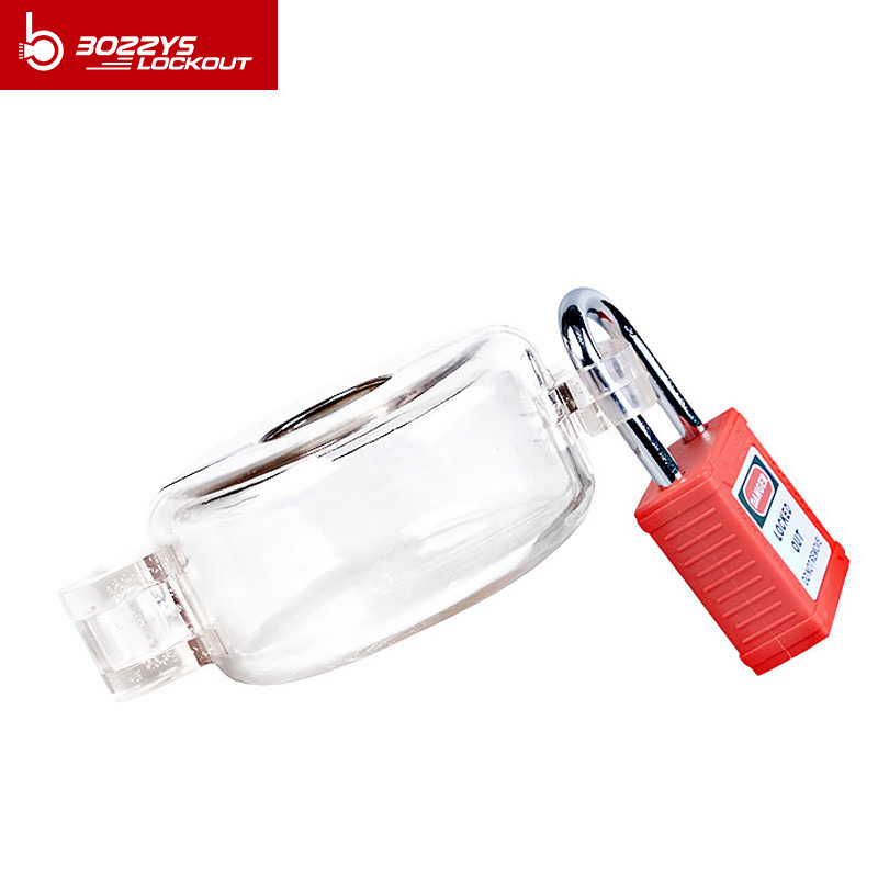 Transparent Safety Gas Cylinder Valve Lock-out BD-Q24T