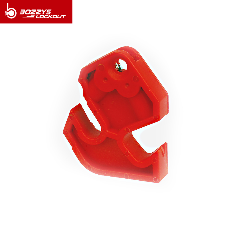 Non-conductive Universal plastic miniature circuit breaker lockout Tagout Device with tightening screw