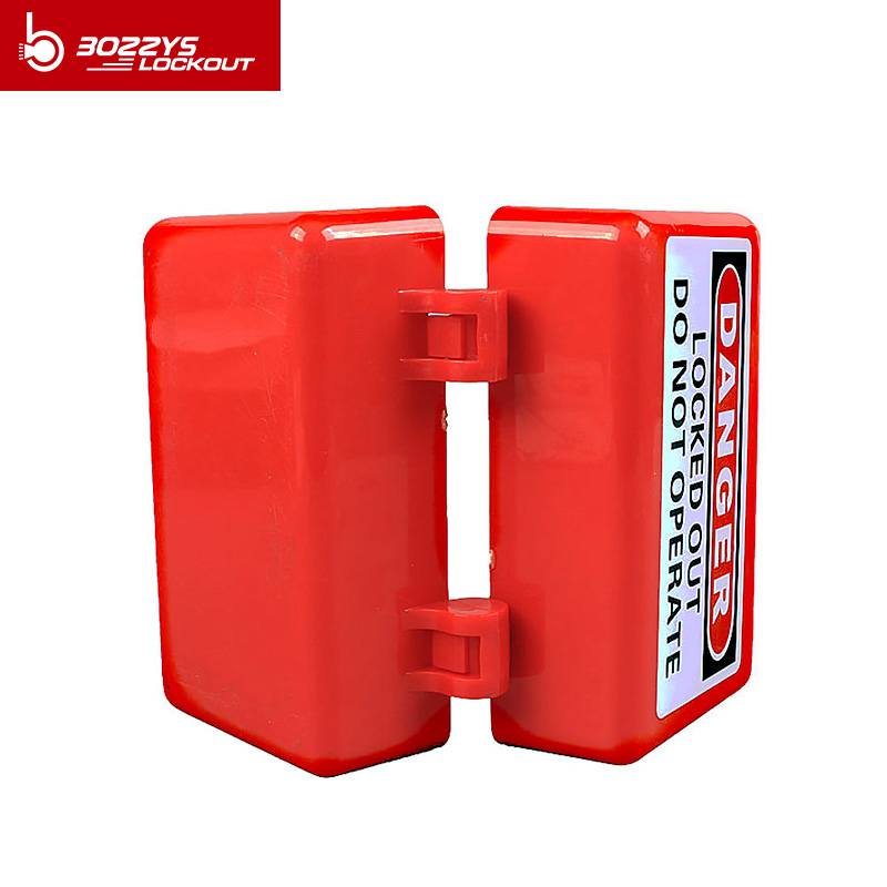 Electrical plug Pneumatic Lockout box device for plug 110V to 550V and male aire hose connectors
